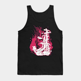 Zombie.Pinup Tank Top